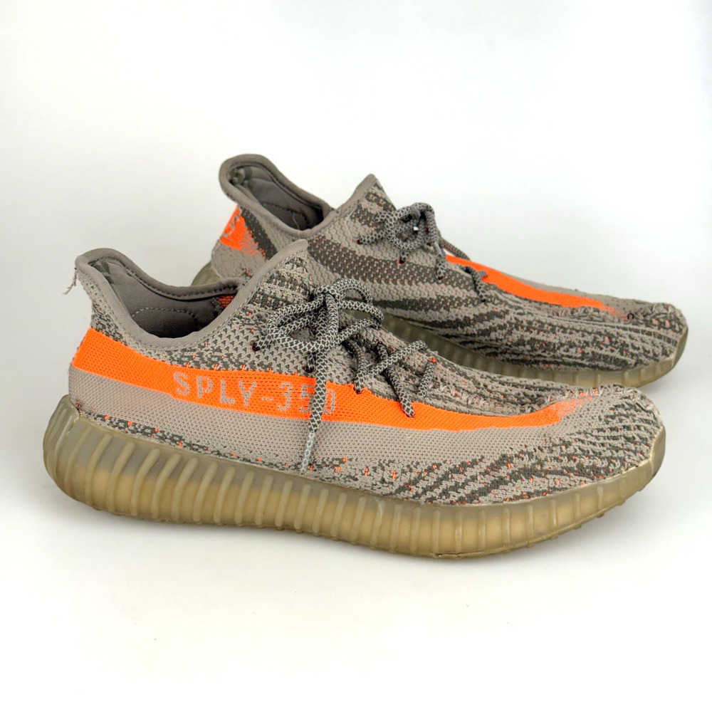 Adidas Yeezy Boost 350 V2 Beluga Shoes Size US 11 Grey Sneakers BB1826